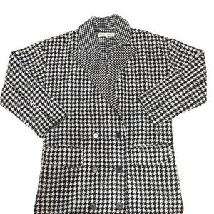 Free people Houndstooth Chelsea jacket